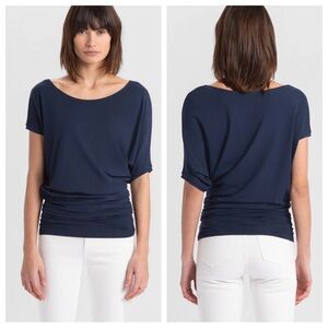 Marcella NYC dark blue Elena top